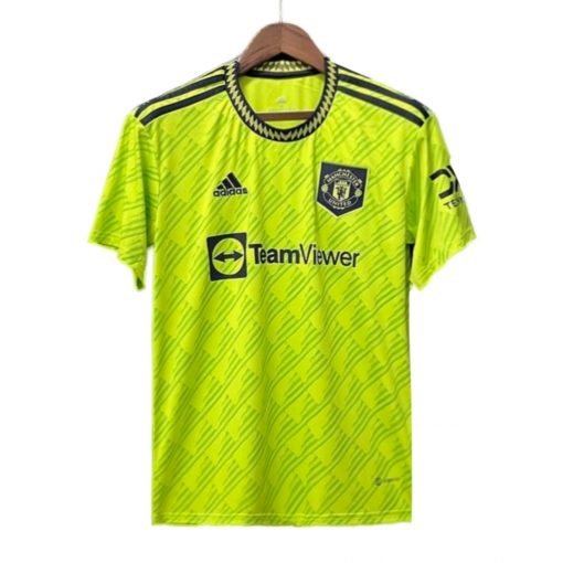 Manchester United FC Third kit 2022-23 Adidas Yellow base color